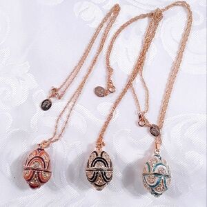 NWOT Keren Kopal Egg Pendants, Various Colors (Sold Separately)
